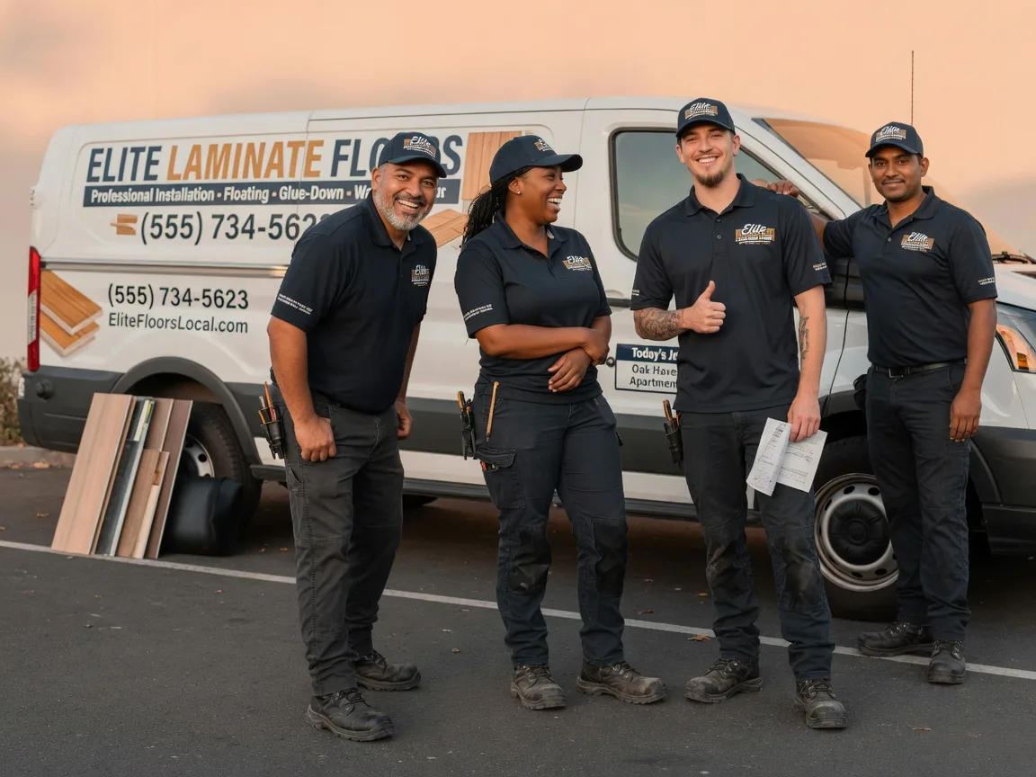 Laminate flooring installation company in Fenton, LA